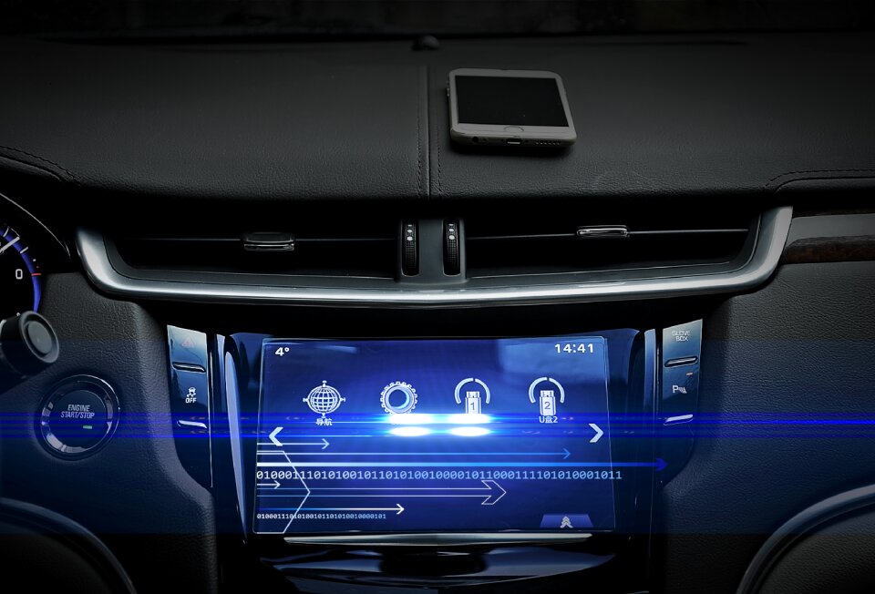 The car car in the control