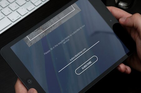 Tablet business subscribe
