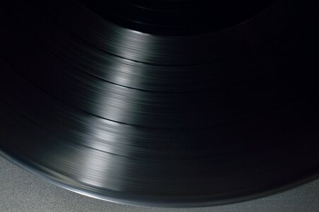 Music bright turntable photo