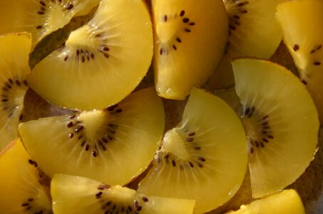 Fruit yellow kiwi