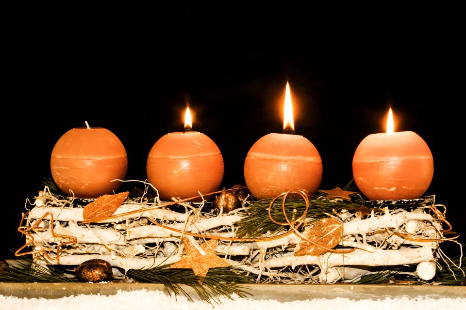 Christmas time candles christmas