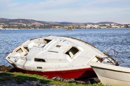 Wreck water landscape
