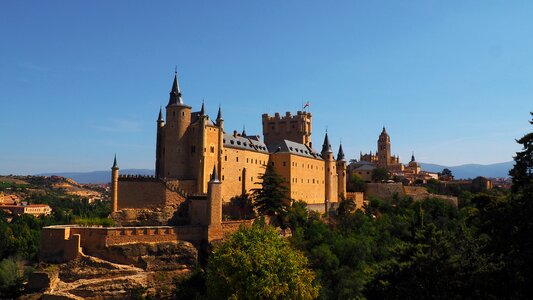 Old town history segovia