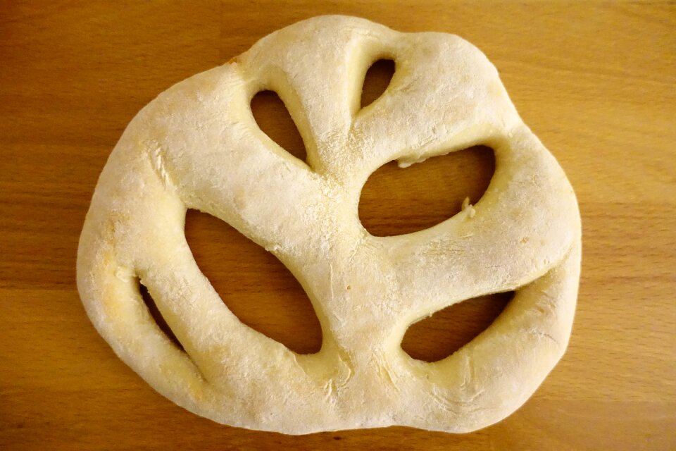 Flat bread bake food