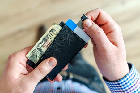 Cash business person
