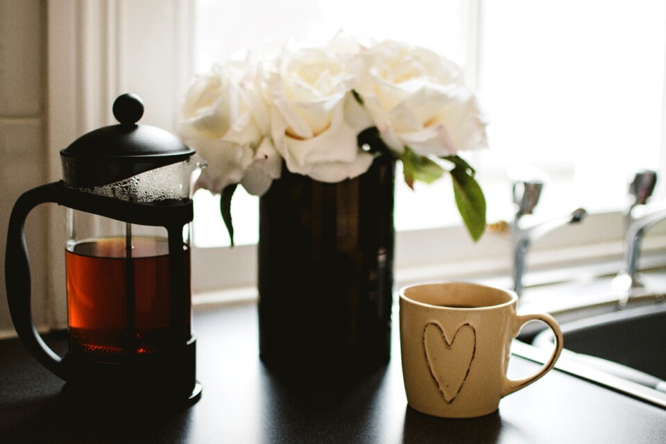 Breakfast coffee kitchen photo