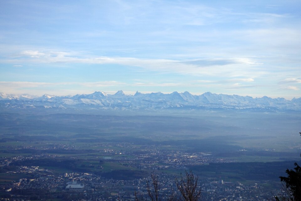 Mountains view wetterhorn