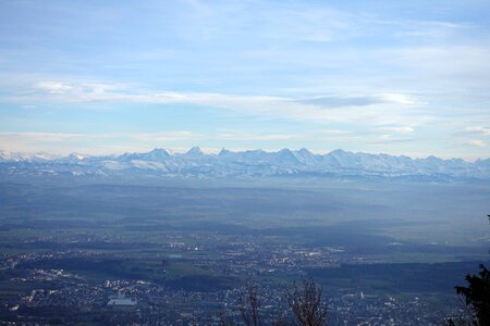 Mountains view wetterhorn