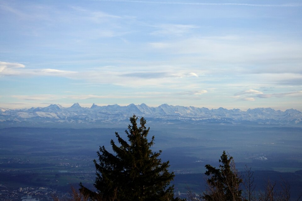 Switzerland mountains view