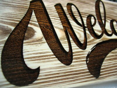 Wood laser welcome to