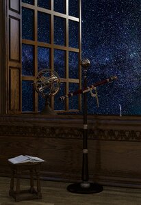 Cosmos space middle ages