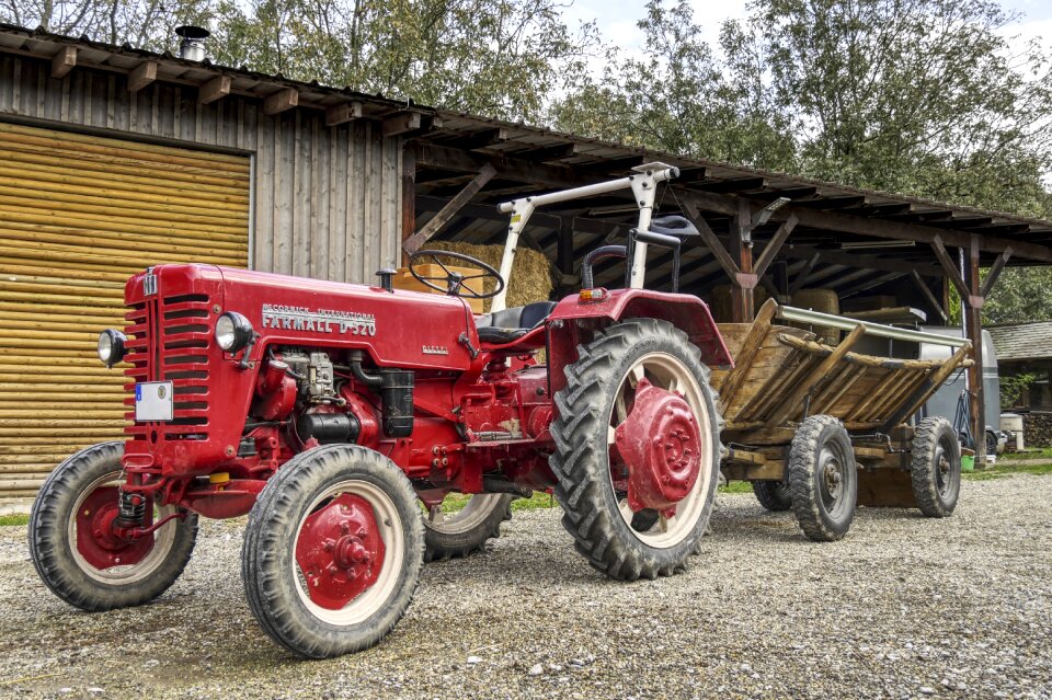 Scale harvest time commercial vehicle photo