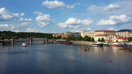 Panorama czech republic view