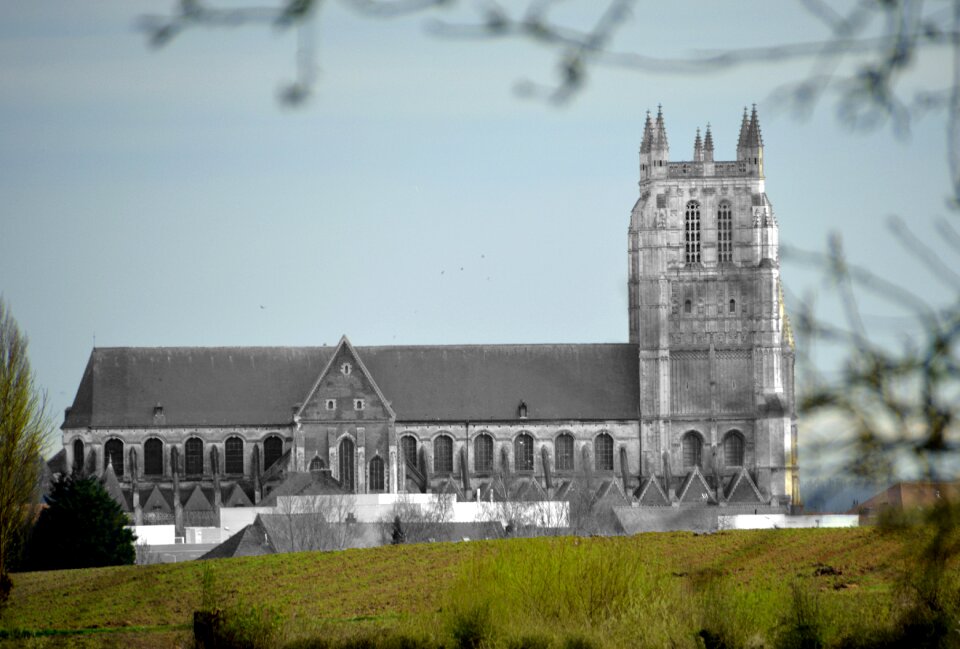 Sky gothic architecture city