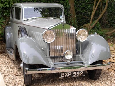 Vintage car transport