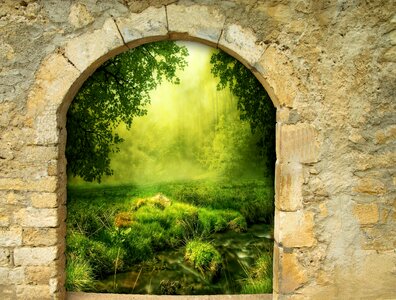 Portal magic art