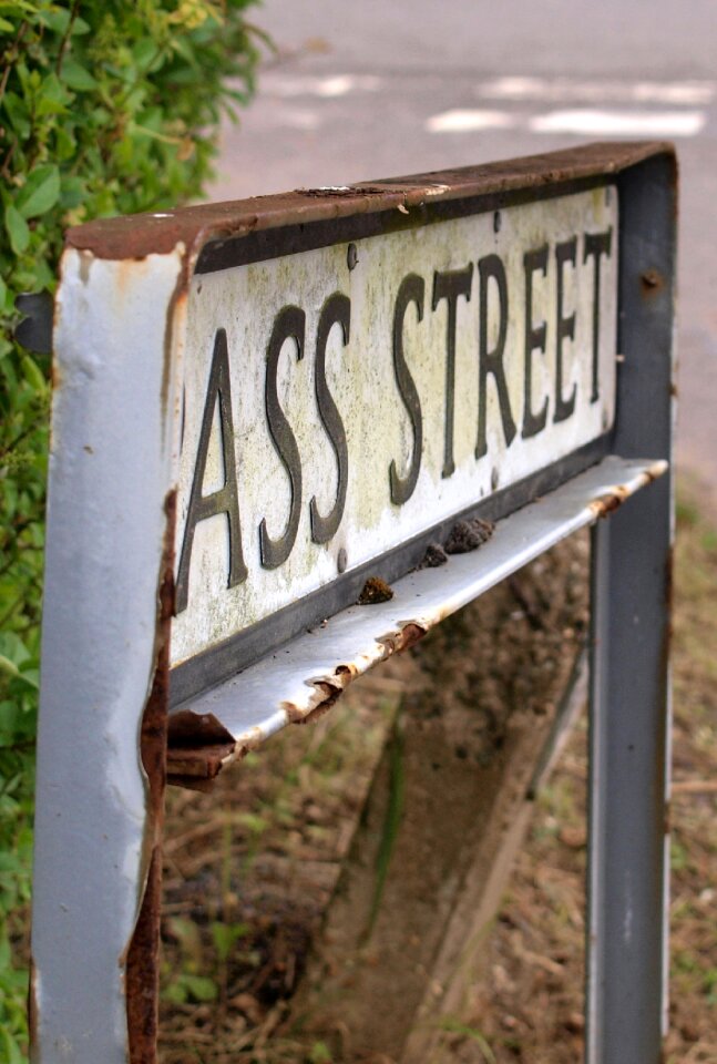 Street sign road humour