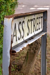 Street sign road humour
