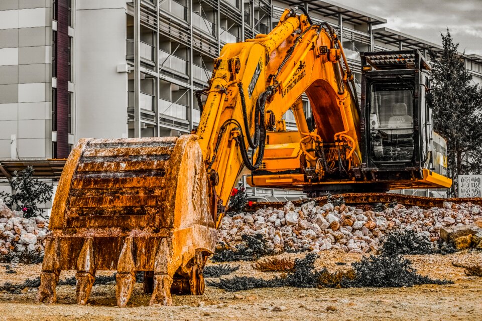 Machinery equipment digger