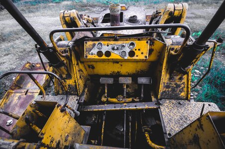 Machine industrial loader