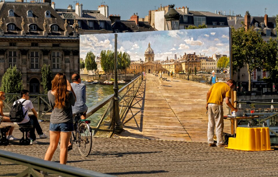 Seine character painting