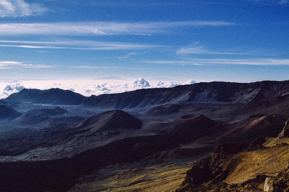 Blue sky summit