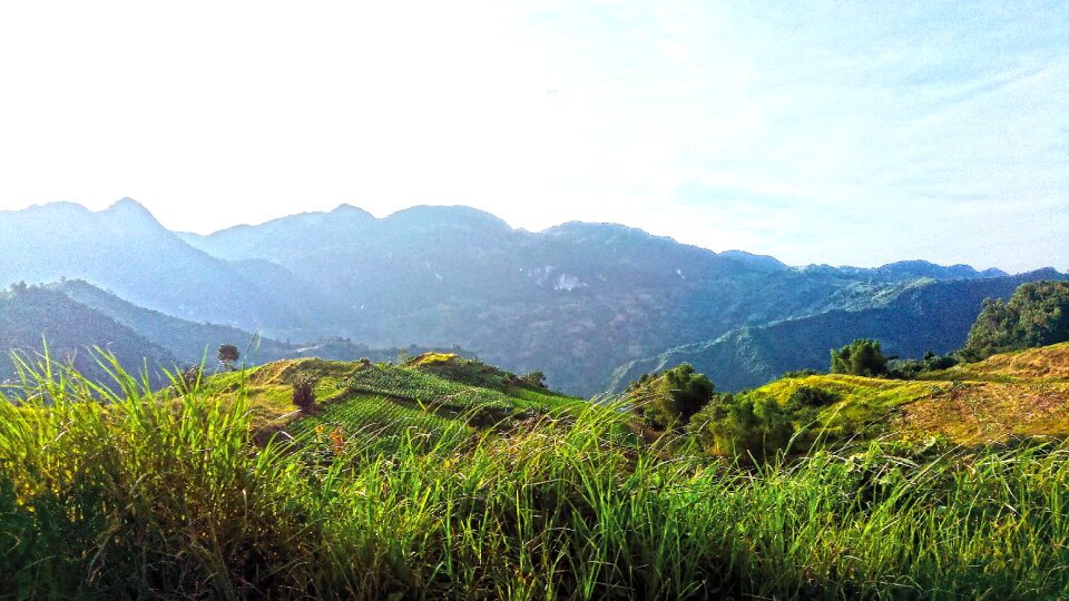 Travel sky panorama photo