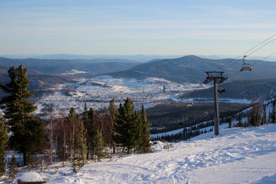 Nature snow tourism