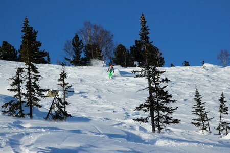 Russia snow vertices photo