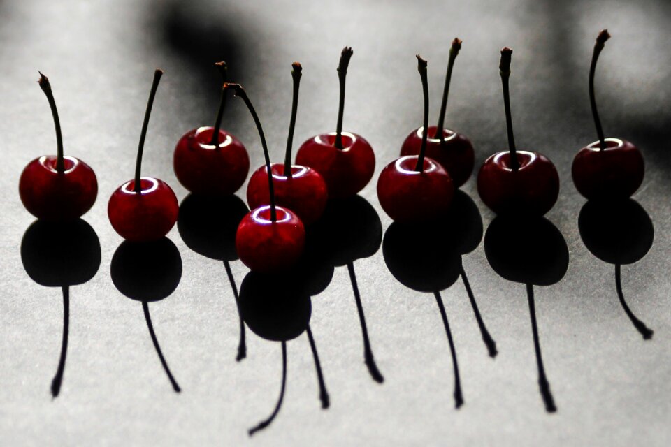 Fruit cherry cerezas