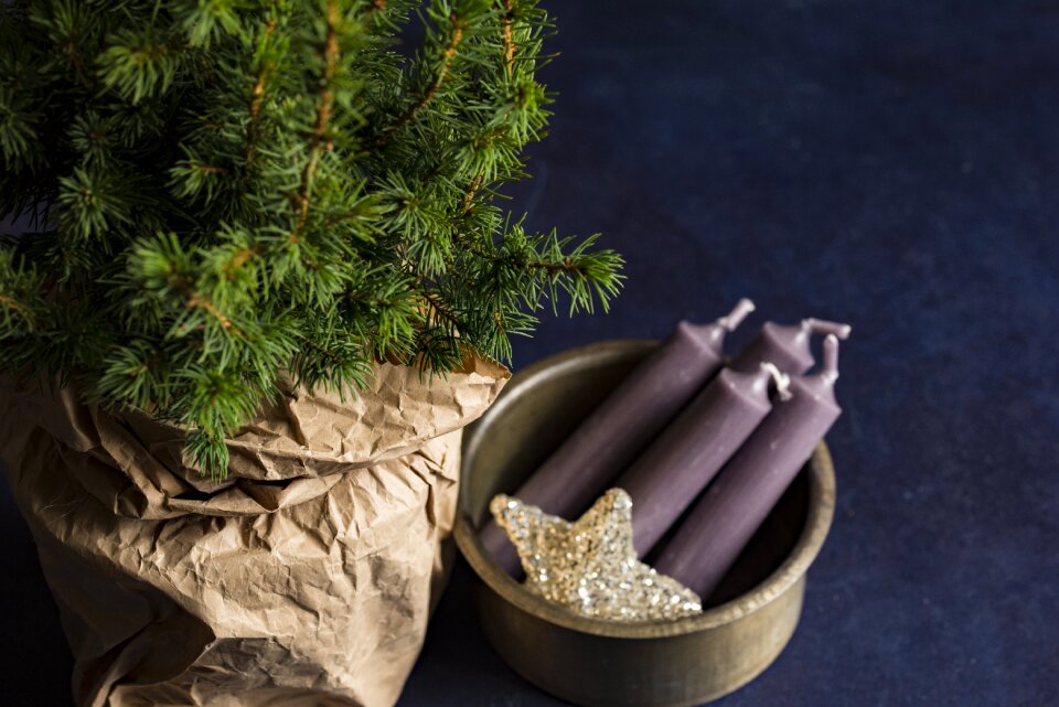 Ornaments candles holiday