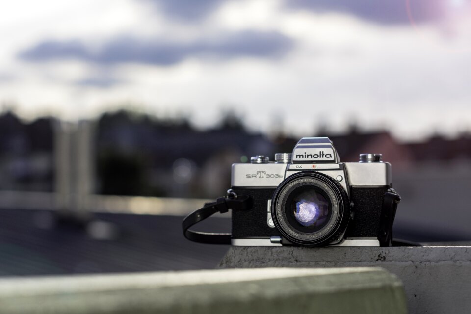 Old camera nostalgia retro look