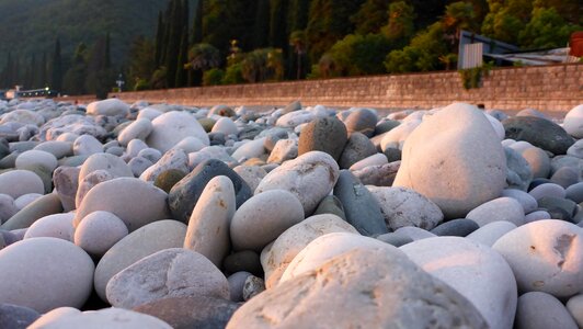 Pebbles water nature photo