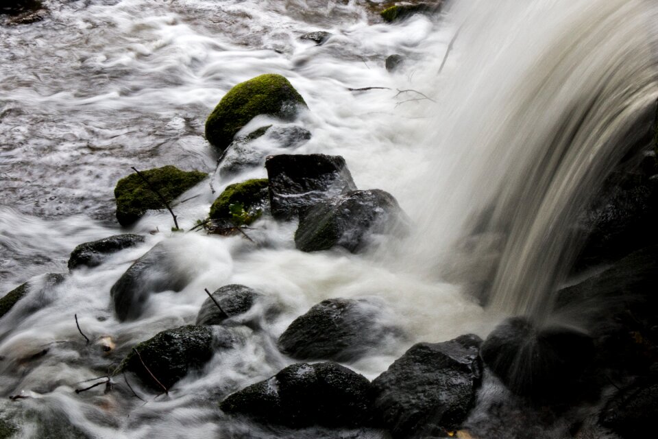 Nature splash landscape
