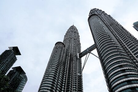 Large tower skyline photo