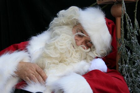 Santa claus figure advent