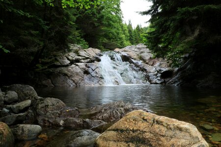 River waterfall stream
