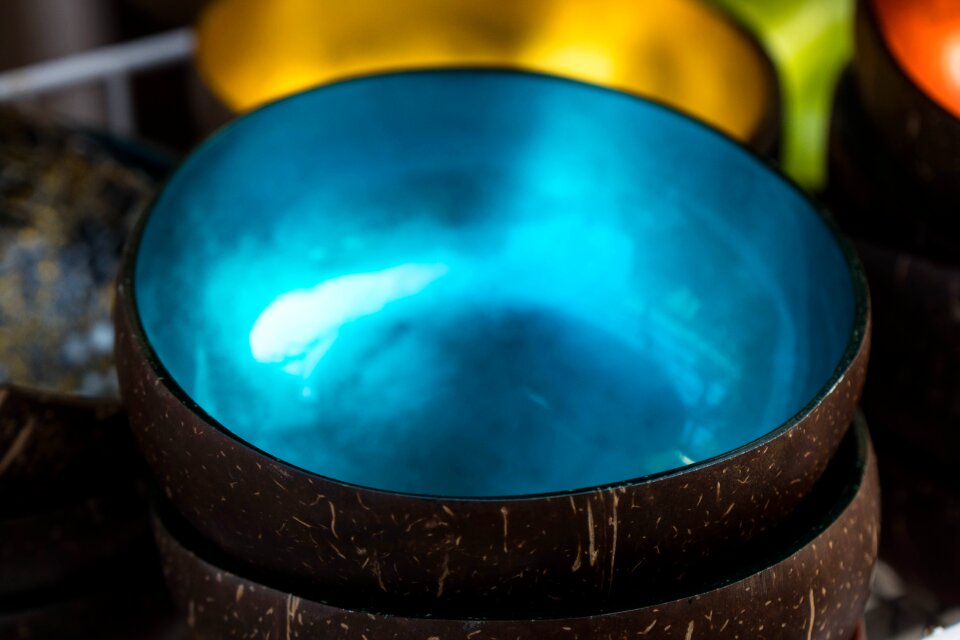 Decoration colorful blue