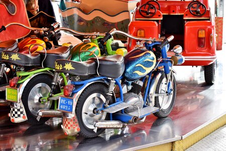 Carousel motorcycle folk festival year market