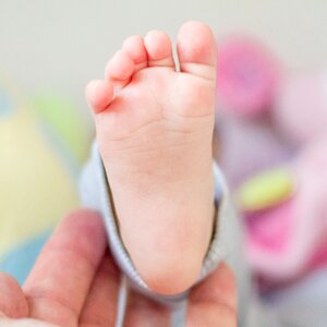 Finger toe human