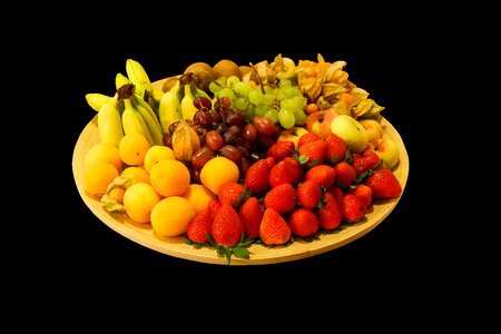 Vitamins fruit basket fruit bowl photo