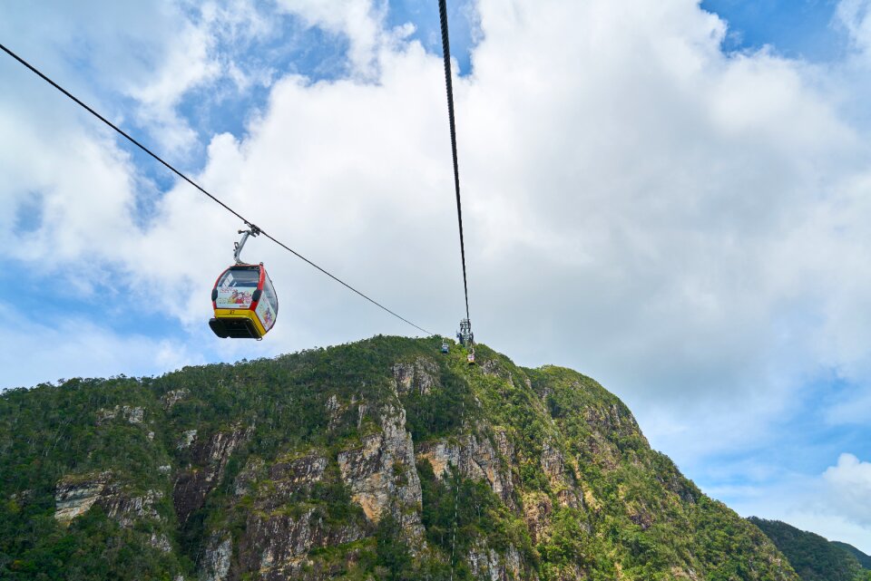 Cable car high transport
