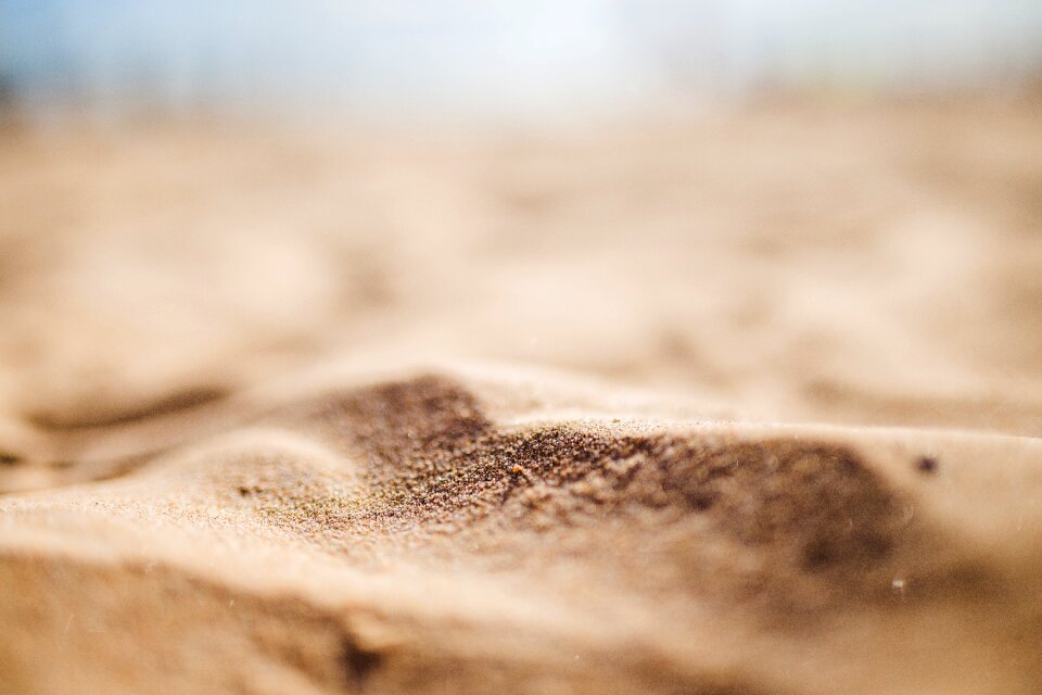 Sand summer vacation