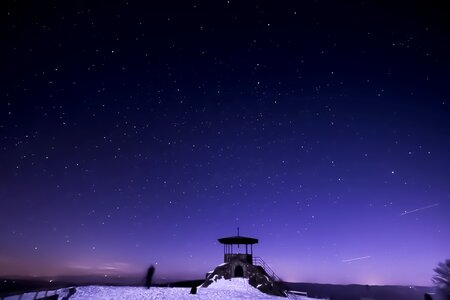 Night constellation nature photo