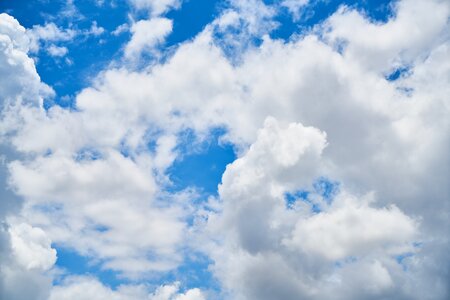 Cloud white blue clouds