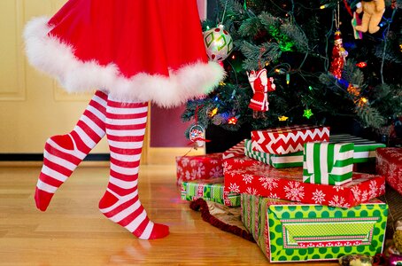 Claus christmas woman