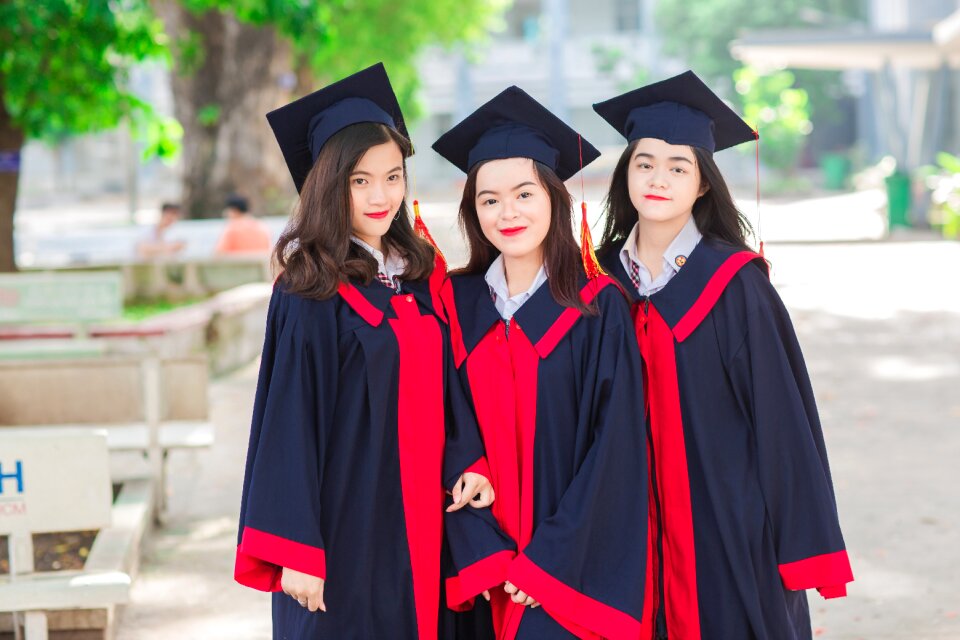Young group people