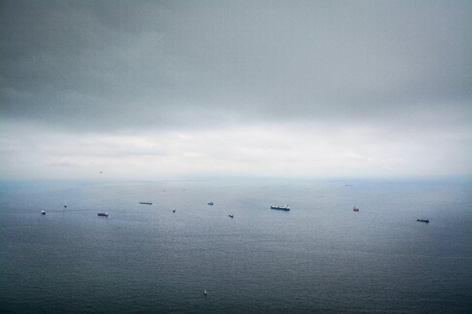 Clouds sky ship