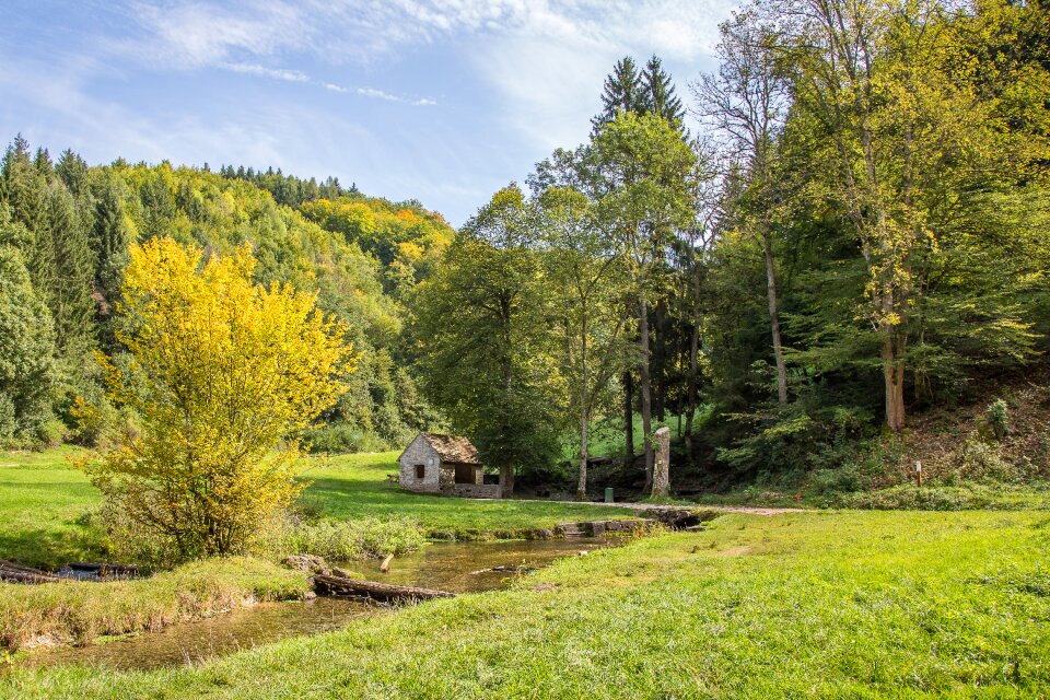 Wiesensteig swabian alb autumn