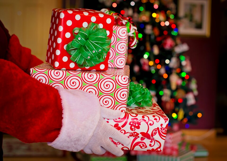 Presents christmas christmas eve